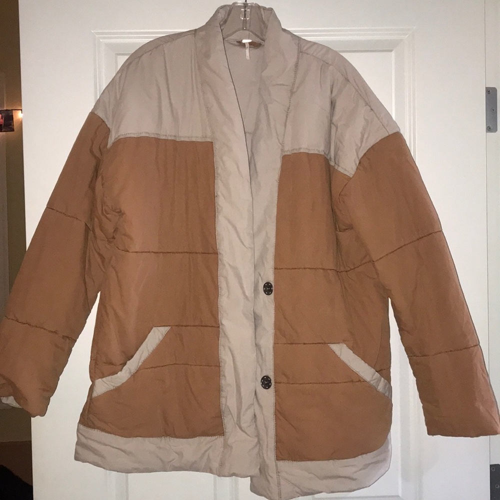 Oversized Free People Utility Jacket